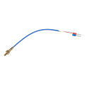 Ftarb03 K Type M3 M4 Bolt Ungrounded 0.12m Plastic Cable 3d Printer Thermocouple Screw Temperature Sensor. 