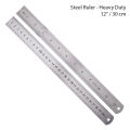 Steel Ruler - HD - 12". 