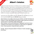 Albert Solution Hydroponic Greenhouse Nurseries Fertilizer Flower Garden 1kg. 