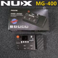 NuX MG-400 Modeling Guitar and Bass Floorboard Processor Effects Pedal. 