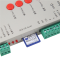 RGB LED Controller T1000S SD Card 2048Pixels Controller For WS2801. 