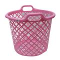 Plastic Laundry Basket Elite - Pink. 