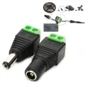 (NEW) 5 pc DC 12V plug connector adapter for 5050 led trip light upply. 