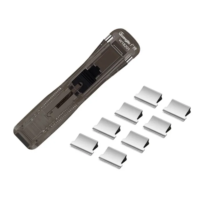 TRACKWR%20Transparent%20Reusable%20Office%20Accessories%20Push%20Clamp%20Stapler%20Metal%20Clip%20School%20Supplies%20Fixing%20Organizing%20Stapler%20Paper%20Clipper%20with%20Refill%20Paper%20Binding%20Clamp%20Paper%20Fixing%20Clip%20-%20Image%204