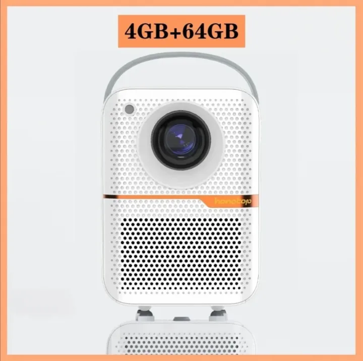 HONGTOP%20Android%20Smart%20Mini%20Projector%20300ANSI%20Lumen%20Portable%20Projector%204K%20with%20WIFI%20Bluetooth%201080P%20Home%20Movie%20Theater%20Beamer%20Smart%20Projector%206W%20Dual%20Stereo%20Speakers%201080P%20Home%20Theater%20200%20Inch%20Giant%20Screen%20Black%204GB%2064GB%20ABS%20for%20Indoor%20Video%20Projector%20-%20Image%2010