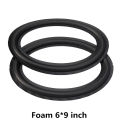 2pc Speaker Woofer Repair Kit Foam Surround 6*9 Inch Oval Shape For Car Speaker Bookshelf Audio Home Theater Hifi. 