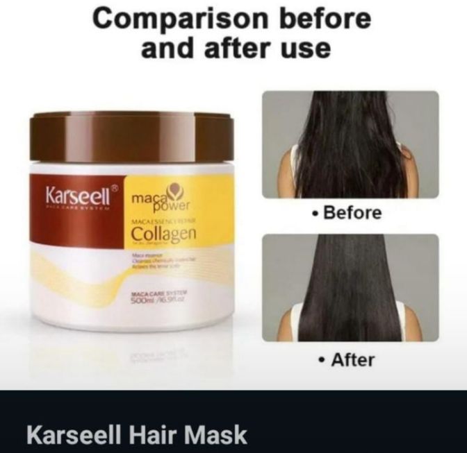 arseell Collagen air reatment eep epair Conditioning Argan Oil Collagen air ask Essence for ry amaged air All air ypes 500ml