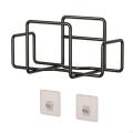 Elegant Black or White Wet Tissue Dispenser Rack For Efficient Storage Solution 95AA. 
