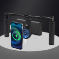 Phone Video Stabilizer Grip Wireless Charging Magnetic Phone Video Stabilizer for Filmmaking. 