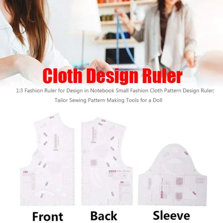 1:3%20Cloth%20Design%20Ruler%20Transparent%20Curve%20Ruler%20for%20Doll%20Sewing%20Tool%20-%20Image%202