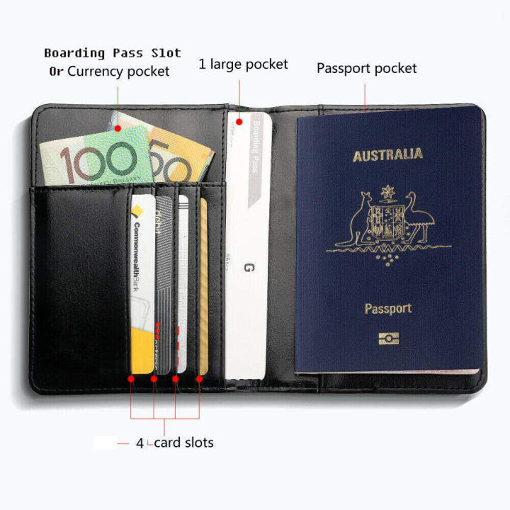 Rfid%20Passport%20Holder%20Travel%20Wallet%20Accessories%20Passport%20Purse%20Card%20-%20Image%203