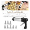 Cookie Press Maker Kit Cookie Press Making Press Cake Mold Biscuit Press Maker Machine Dessert Decoration Tool. 