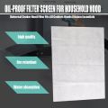 Universal Cooker Hood Filter Fits All Cookers Hoods Kitchen Essentials White. 