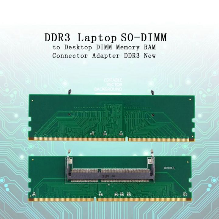 【VogueVenture】HOT-DDR3 Laptop SO-DIMM to Desktop DIMM Memory RAM ...