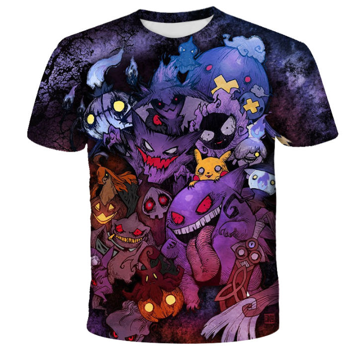 Pokemon%20Pikachu%20Mewtwo%203D%20Summer%20Fashion%20Cartoon%20T-shirt%20Anime%20Pok%C3%A9mon%20Hip-Hop%20Casual%20Children%20Short%20Sleeves%20Boys%20And%20Girls%20-%20Image%207