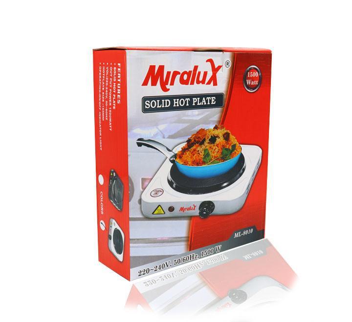 Miralux ML-8010 Single Solid Hot Plate 1500 W,