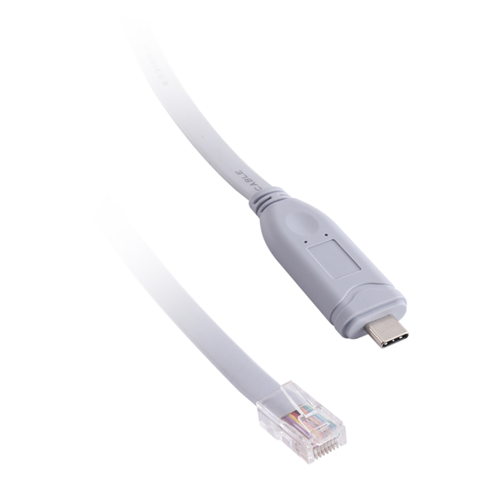 USB TO Type C Console Configuration Cable Type C to RJ45 Serial