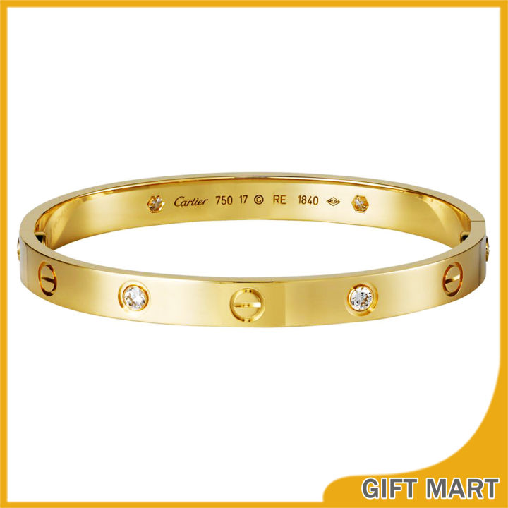 Gold%20Plated%20Guaranteed%20Cartier%20LOVE%20White%20Stone%20Bangle%20for%20Women%20Bangle%20Fashion%20Style%20Bracelet%20With%20Box%20-%20Image%202
