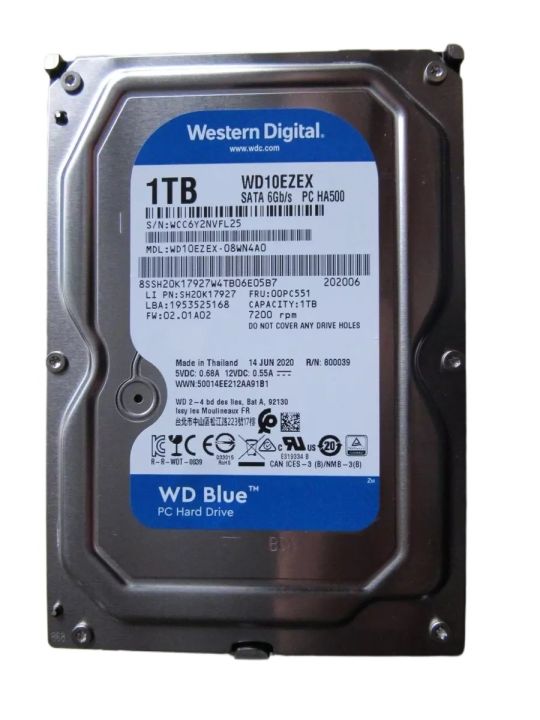 Western Digital Wd Blue Wd10ezex Festplatte 1tb WD Blue Western Digital WD10EZEX 1TB SATA | Daraz.lk