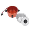 Dollhouse Kitchen Appliance Miniature Rice Cooker Improve Imagination for Girls for Children for Boys. 