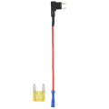 NANLIY 2-Insert blade fuse adapter voltage tap for Automotive Fuses ATT Mini low profile. 