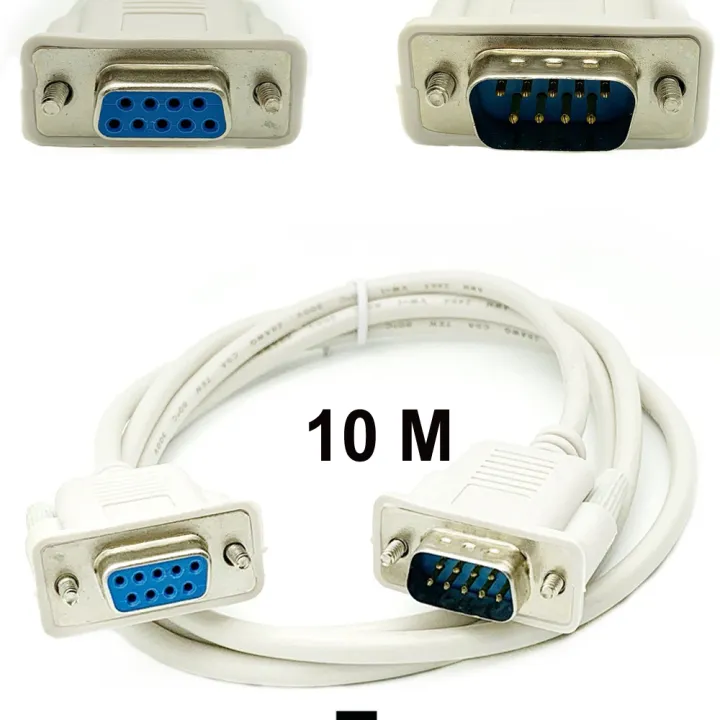 Vga%209-pin%20Male%20to%20Vga%209-pin%20Female%20Data%20Cable%2010%20Meters%20Serial%20Port%20to%20VGA%209-pin%20to%209-pin%20DB9%20to%20VGA%20Port%20RS-232%20COM%20Cp-2-45-1600B%20-%20Image%202