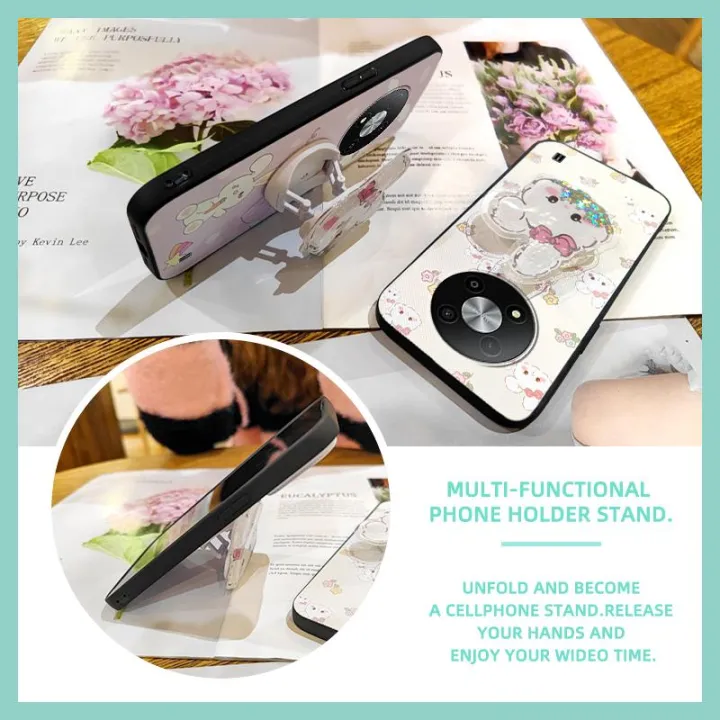 Waterproof%20Kickstand%20Phone%20Case%20For%20ZTE%20Blade%20A73%205G%20Durable%20Fashion%20Design%20Back%20Cover%20TPU%20Rotatable%20stand%20Silicone%20Cute%20-%20Image%202