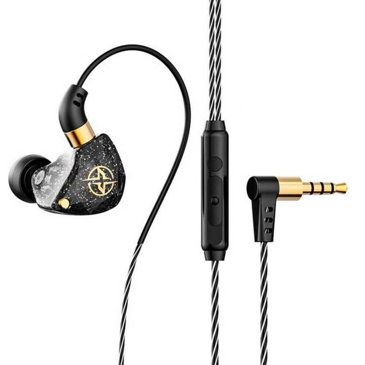 Wiresto X6 Original In Ear Wired Headphones Handfree Universal Extra Bass Headset Soundproof HD Mic with Free Storage Box