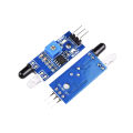 Infrared Obstacle Avoidance Module Smart Home Sensor Circuit Board Diy Test Distance Adjustable Black And White Line Sensor Smart Home A JUE. 
