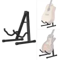 Folding A-Frame Stand for Acoustic and Electric Guitars with Secure Lock V-Shape Portable Guitar Stand - Mandolin Stand, Ukulele Stand, Violin Stand. 
