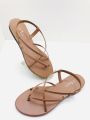 High Quality New Ladies Cross Women Gladiator Flat Shoes Women / Shoes / Slides & Flip Flops / House Slippers/Gift. 