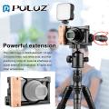 PULUZ Light and Durable Video Camera Cage Stabilizer Mount With International Universal Quick-release Plate and Cold Shoe Jack for Sony RX100 VI / VII. 