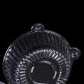 50 cup Plastic Transparent Cake Box Blister Box PVC Round West Point Box Heqing. 