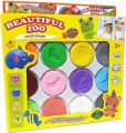 Beautiful Zoo Color Dough  12 Color Play Dough Clay with Tools for Kids by ZinZen. 