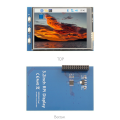 For Raspberry Pi Raspberry Pi LCD 3B+/4B 3.2 Inch Touch Display Multi-Function Display. 