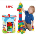Mega Building Blocks Lego Educational Kids Toys Blocks (1247/1383/7002) Mainan Budak 88 PCS. 