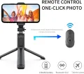 R1 Selfie Stick, Extendable Selfie Stick with Tripod Stand and Detachable Wireless Bluetooth Remote. 