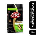 Enjoy Adult Dog Food with Chicken 10kg. 