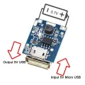 5V Boost Step Up Power Module Lithium LiPo Battery Charging Protection Board LED Display USB For DIY Charger 134N3P Program. 