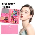 Multi Functional Eyeshadow Palette 33 Color Blush Eyeshadow Shiny Matte Palette Highlighter Palette Cosmetics High-capacity. 