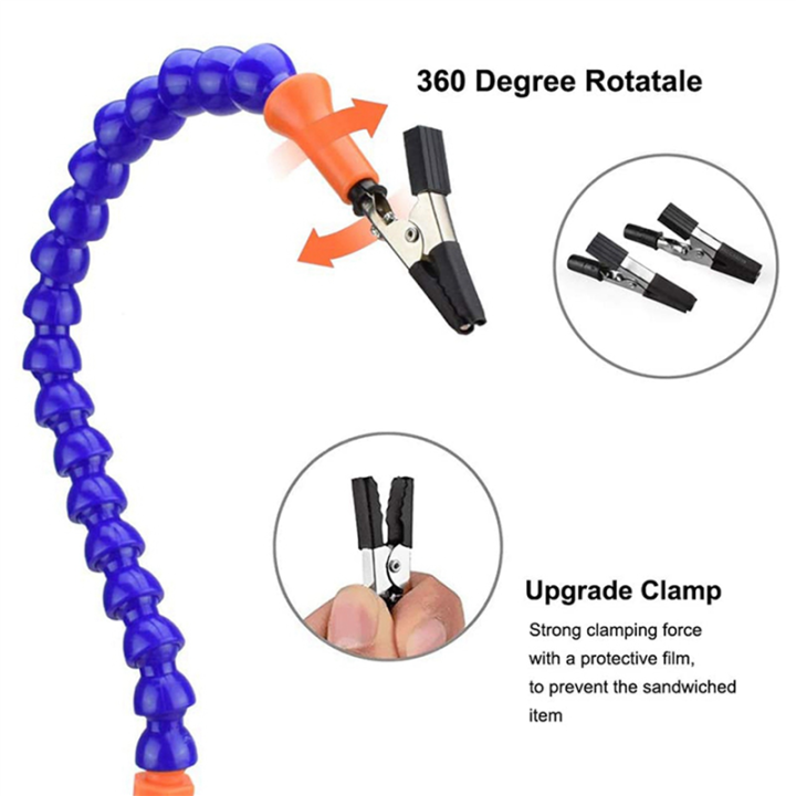 2X%20Bench%20Vise%20Work%20Bench%20Vise%20Welding%20Table%20with%203%20Flexible%20Arms%20Soldering%20Iron%20Stand%20PCB%20Soldering%20Repair%20-%20Image%205