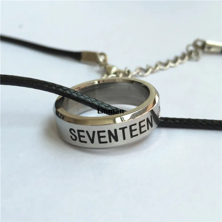 Kpop Rings Linman ใBeiver Jewelry StoreใYoupop K-POP Seventeen Album Rope ...
