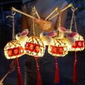 Festival Lantern Handmade Bamboo Rabbit Lantern for Mid-autumn Festival Chinese Style Glowing Portable Decoration Perfect for Holiday Parties Children's Diy Crafts Unique Gift Idea Easy to Make. 