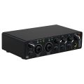 USB Audio Interface Sound Card RHM 2 In 2 Out Audio Interface Sound Board MD22-5 - black. 