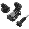 3 in 1 Universal Waterproof Action Camera Accessories Bundle Kit - Head Strap Mount/Chest Harness/Selfie Stick Compatible for Gopro Hero 6 5 Action Camera. 