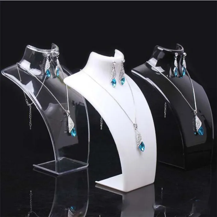 Jewelry%20Display%20Fashion%20Model%20Necklace%20Mannequin%20Pendant%20Earring%20Showing%20Stand%20Encounter%20-%20Image%204