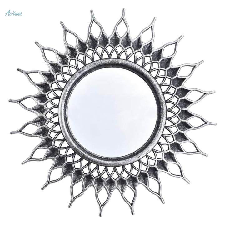Wall%20Hanging%20Round%20Mirror,%20Silver%20Wall%20Mirrors,%20Great%20Decoration%20for%20Bedroom%20Vanity%20Hall%20Room%20Corridor%20-%20Image%202