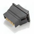 Universal DPDT 5 Pins Plastic 12V 20A Auto Car Power Window Control Switch Black. 