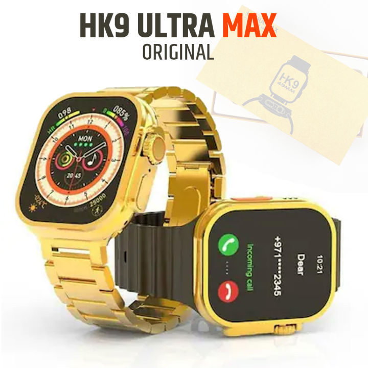 HK9 Ultra Max 2024 Latest Smart Watch 2.02 IPS Display