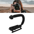 Video Action Stabilizing Handle Aluminum Alloy And ABS U Type Camcorder Hand LJ4. 